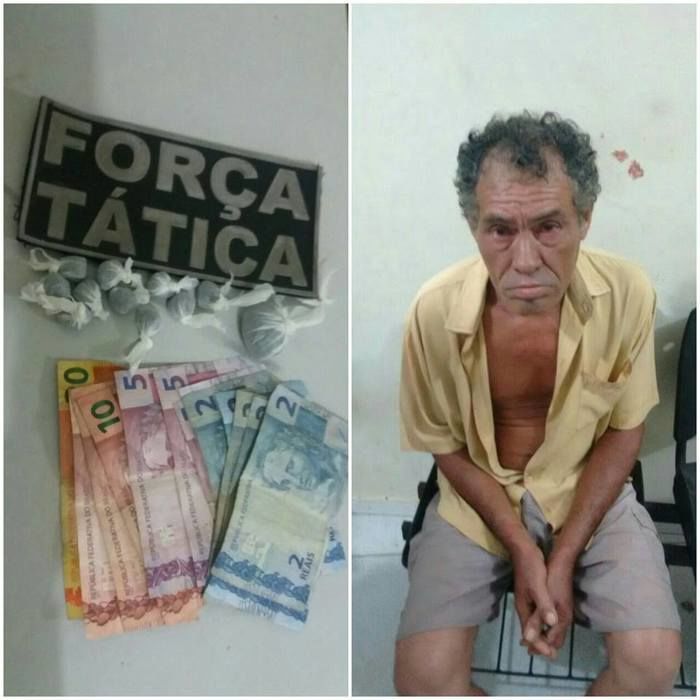 Força Tática desbarata boca de fumo no Parque Universitário (Crédito: Reprodução)