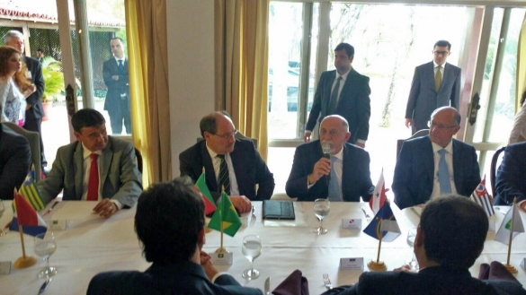 Wellington e governadores debatem sobre dívidas dos Estados (Crédito: Reprodução)
