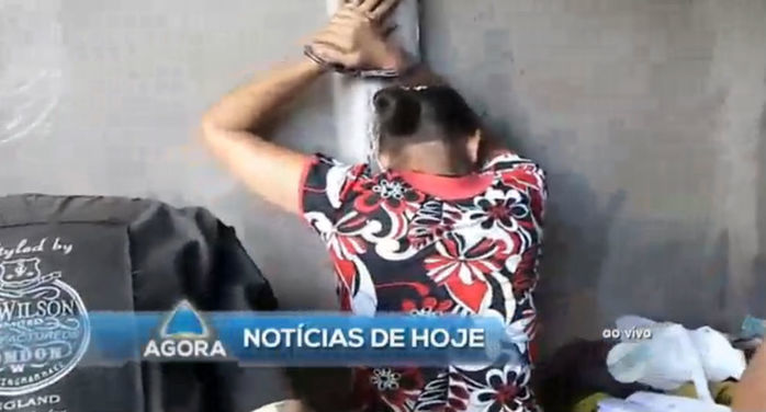 Senhora aiga nos assaltos