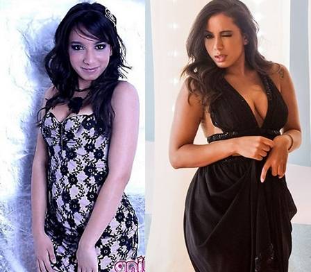 Anitta antes e depois da fama