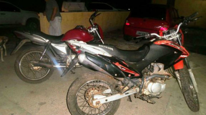 Motos roubadas foram recuperadas no Ceará