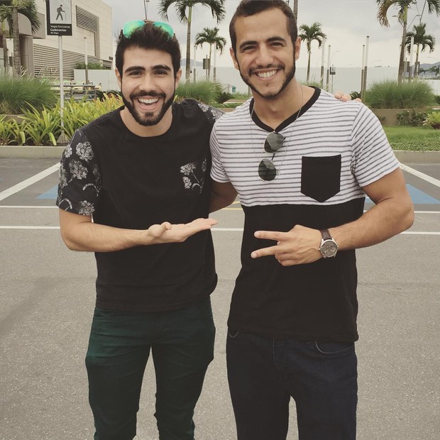 Matheus se encontrou com Juliano (Crédito: Ego)