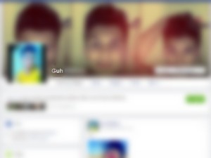 Acusada griou perfil fake no Facebook (Crédito: Reprodução )
