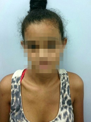 Jovem de 18 anos foi presa em Manaus, (Crédito: Reprodução )