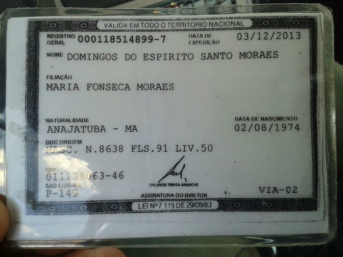 Documentos falsos encontrados