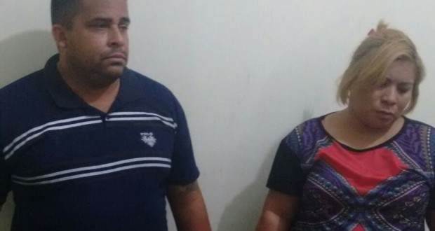 Casal foi preso na BR 407