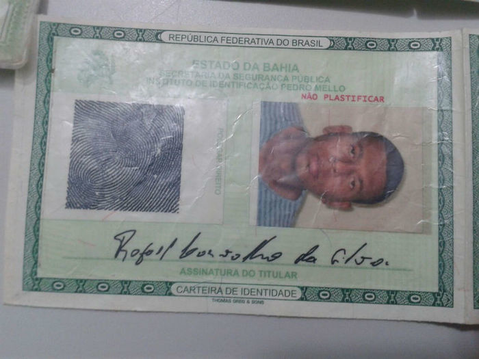 Documentos falsos encontrados