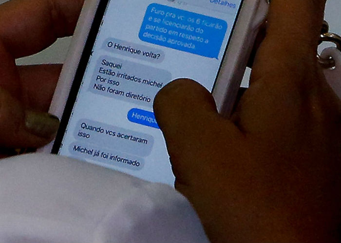 Mensagem de Kátia Abreu (Crédito: Divulgação)