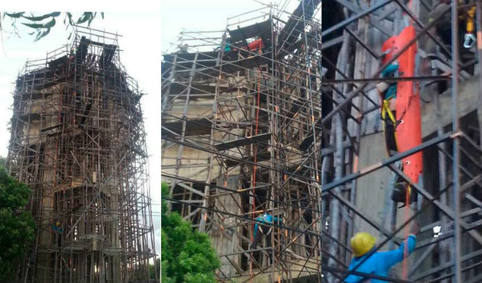 Operário sofreu acidente em obra do campus da UFPI em Parnaíba