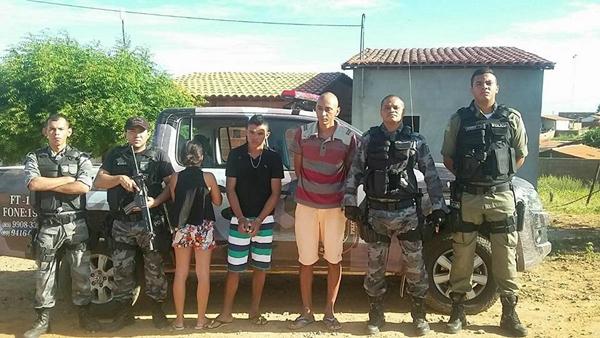 Acusados foram presos