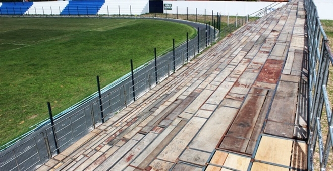 Estádio pronto para grande jogo