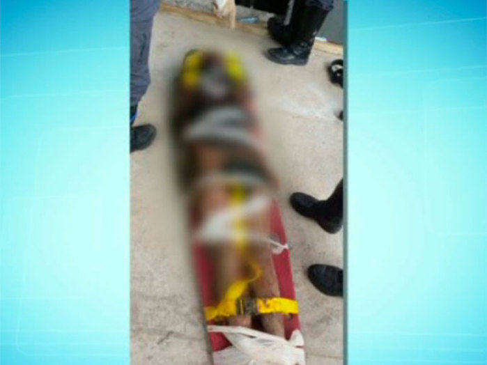 Mulher é encontrada em fosso de elevado e teria sido vítima de estupro