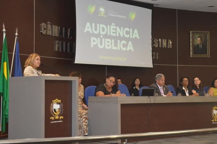 Audiência Pública na Câmara Municipal