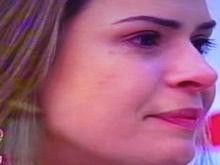 Ana Paula, do BBB 16, se emociona ao participar do 'Mais Você'