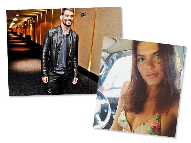Cauã Reymond e Mariana Goldfarb: tá rolando!