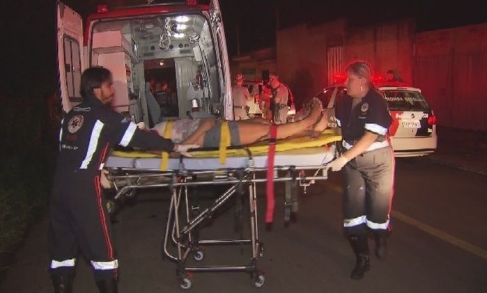 Jovem continua internada (Crédito: Reprodução)
