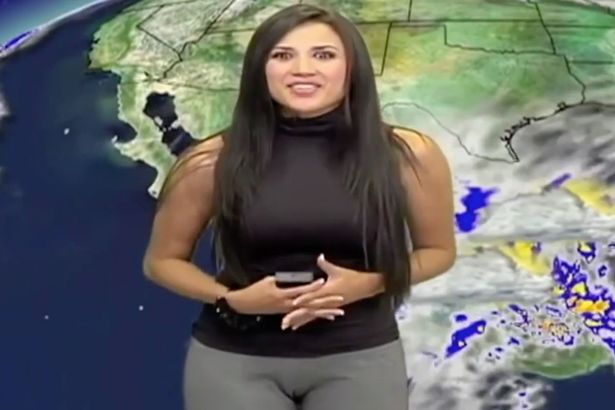 Garota do tempo bombou na web (Crédito: Divulgação)
