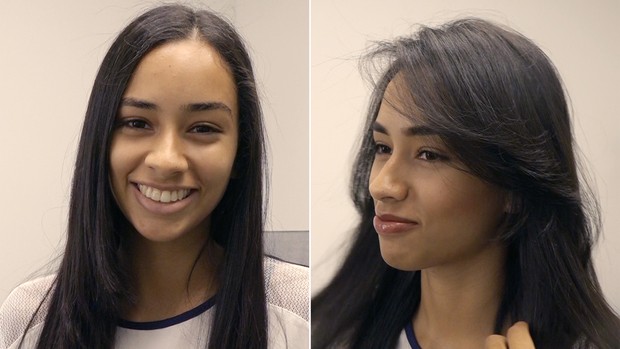 Antes e depois (Crédito: Jessica Monstans / EGO)