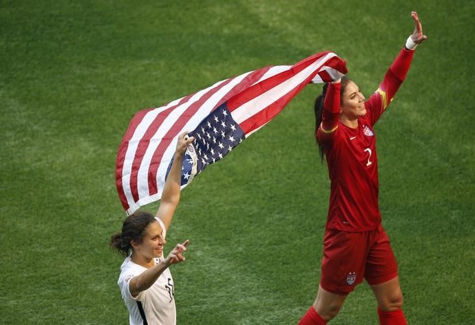 Jogadoras reclamam de pagamentos desiguais. (Crédito: Reuters)