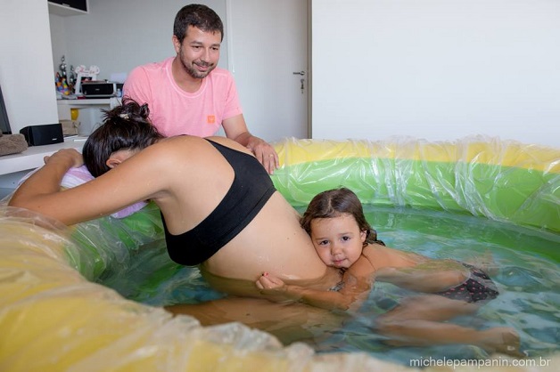 Imagens sobre parto humanizado que emocionam (Crédito: Michele Pampanin)