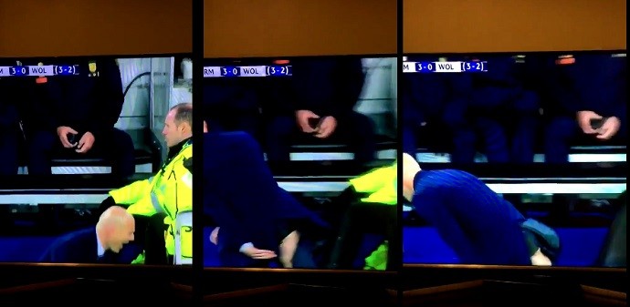 Calça de Zidane rasga em jogo (Crédito: Reprodução)