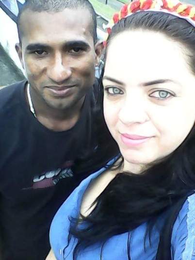 Gilcimar da Silva Mendes e Juliana Schavetock (Crédito: Reprodução)