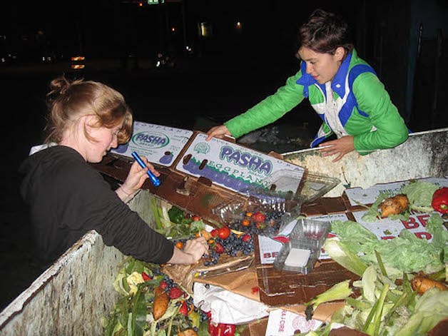 Dumpster diving