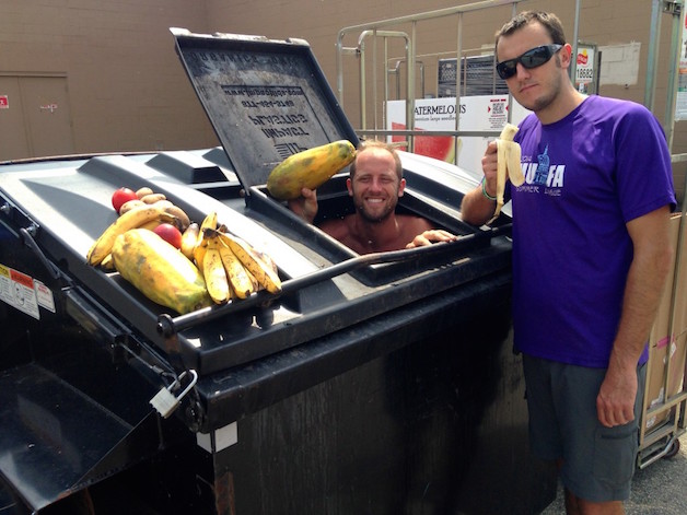 Dumpster diving
