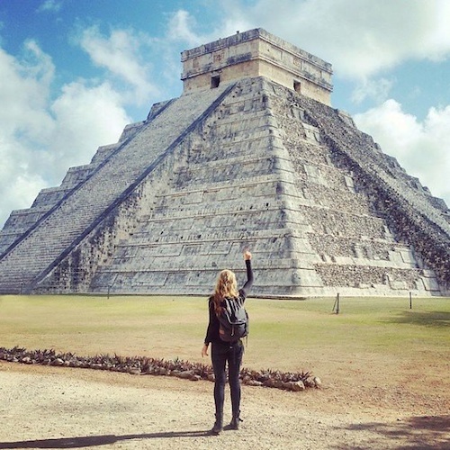 A cidade de Itza, no México