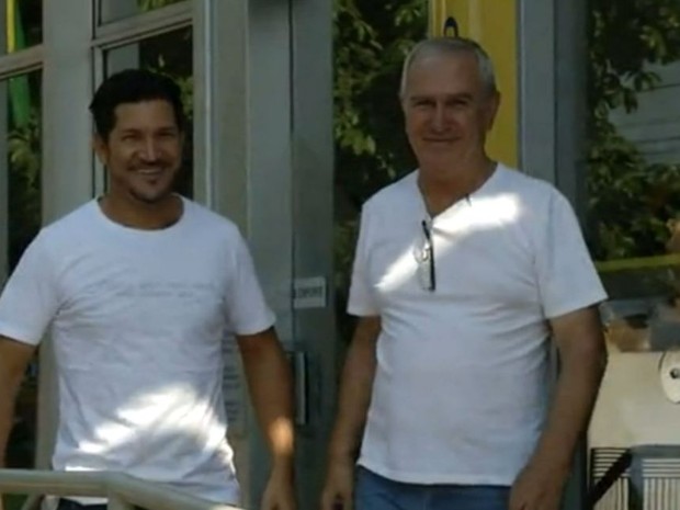 Os dois homens se tornaram amigos