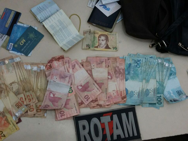 Produtos de roubo (Crédito: Divulgação)