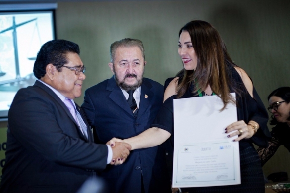 Margarete Coelho recebe homenagem (Crédito: Reprodução)