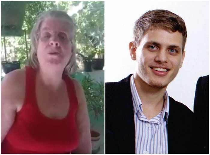 Vó Luzia e Marlon (Crédito: Reprodução)