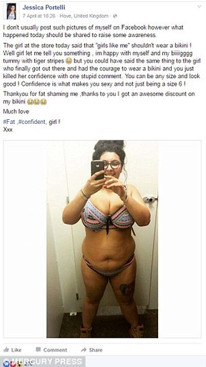 Após ser hostilizada jovem fez post na rede social