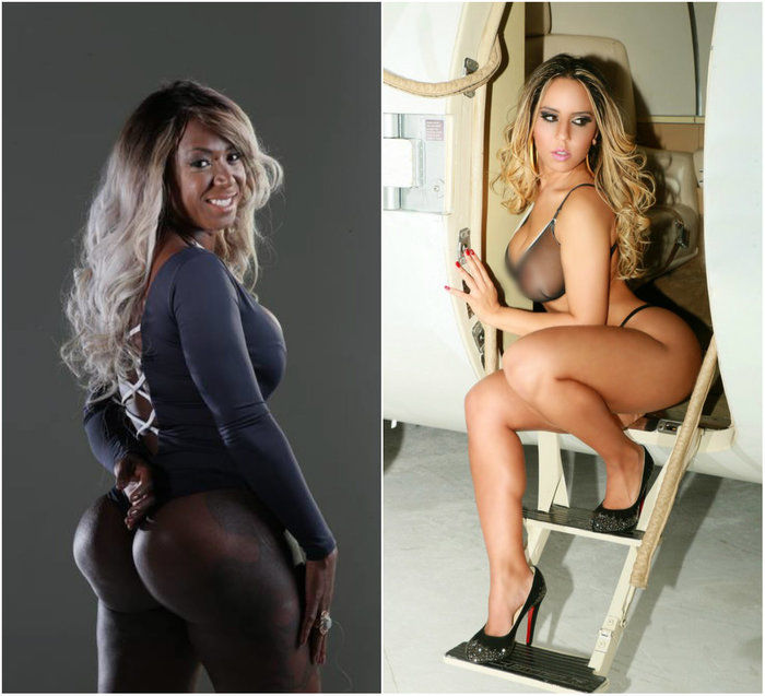 Adélia e Mulher Melão (Crédito: Reprodução)