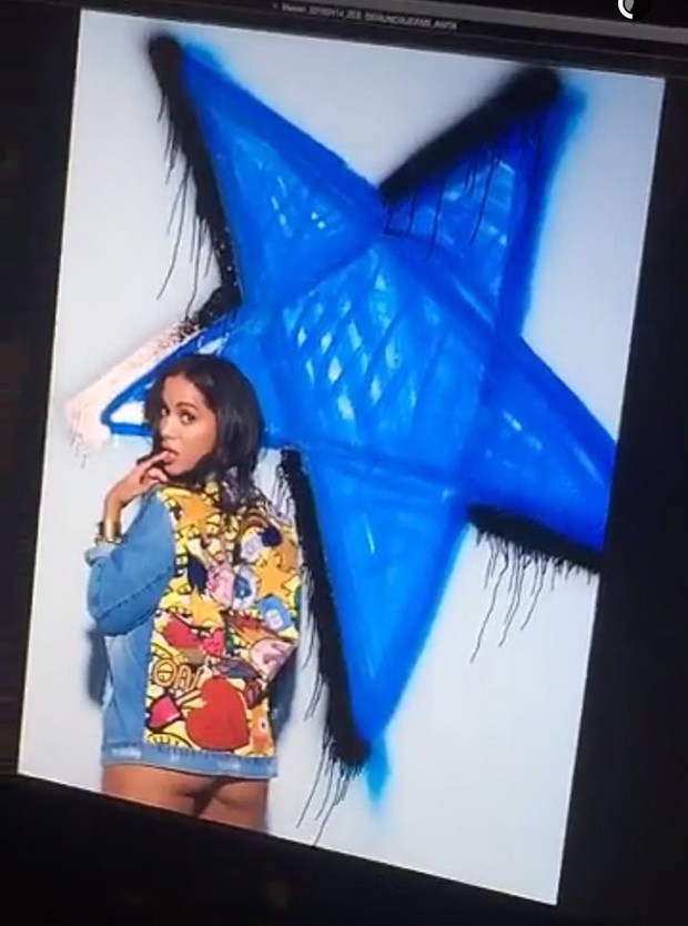 Anitta em ensaio (Crédito: Reprodução)