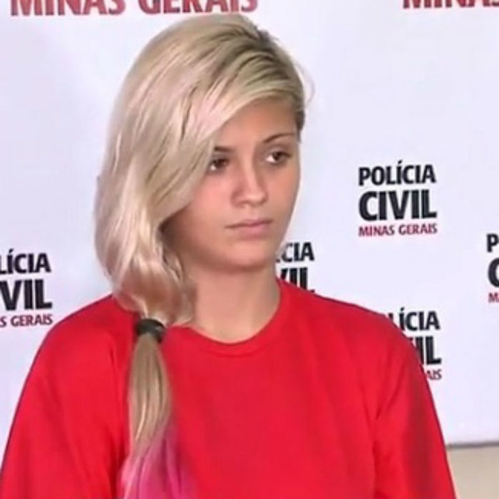 "Loira do tráfico" é presa com 15 kg de maconha em Minas (Crédito: Reprodução)