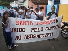 Escola Santa Genoveva promove evento contra o Aedes Aegypti