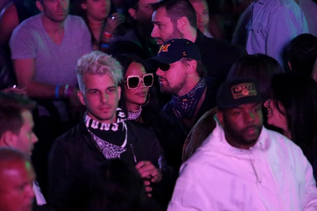 Rihanna e Dicaprio (Crédito: Reprodução)