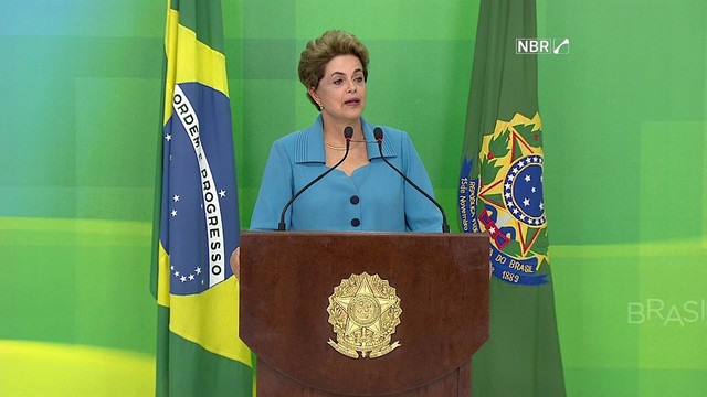 Presidente Dilma Rousseff (Crédito: Reprodução/NBR )
