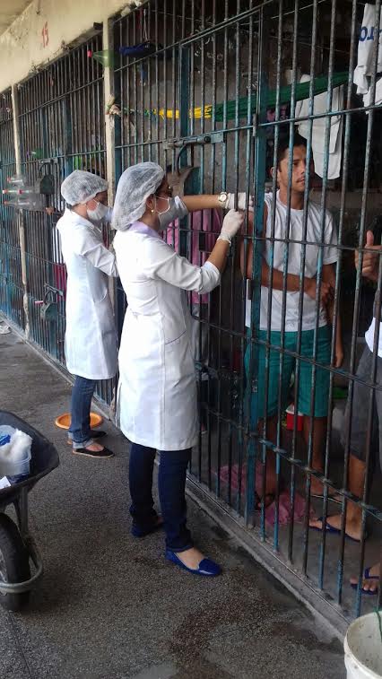 Detentos são vacinados contra H1N1
