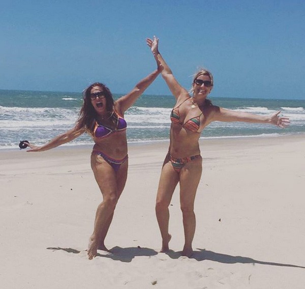 Susana Veira com sua nora (Crédito: Reprodução/ Instagram)