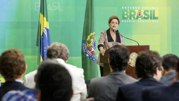 Dilma concedeu entrevista para imprensa estrangeira (Crédito: Agência Brasil )