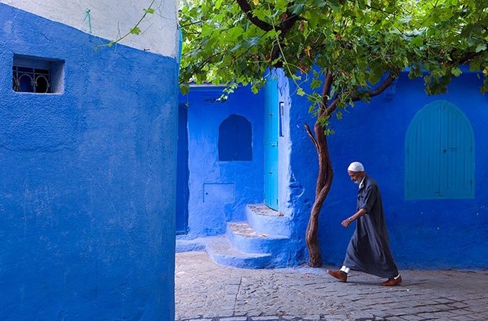 Cidade azul (Crédito: Claude Renault)