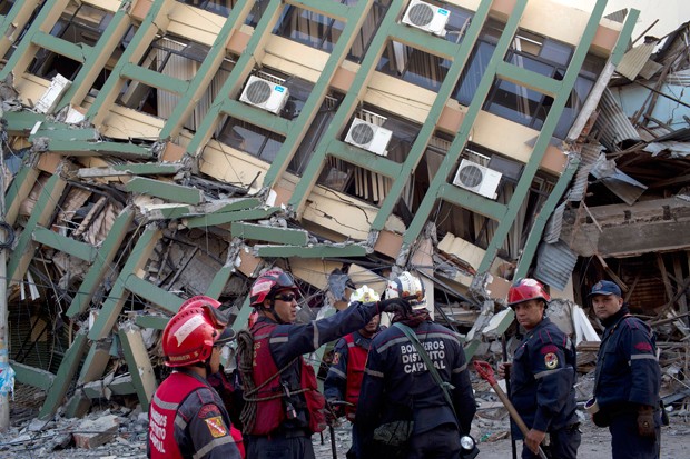 Tremor no Equador (Crédito: Divulgação )