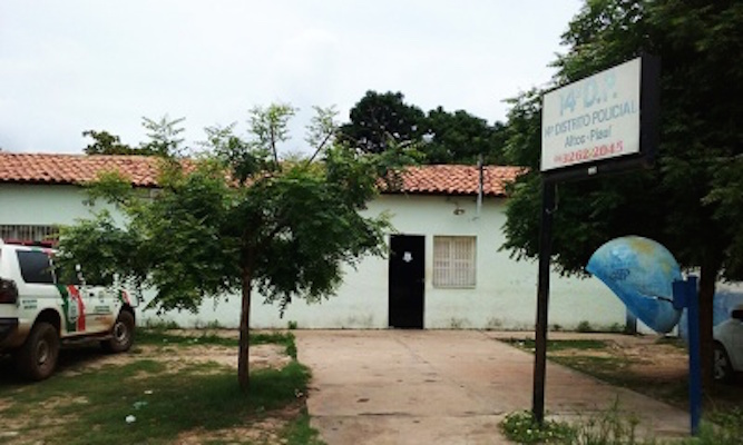 Delegacia de Altos (Crédito: Reprodução)