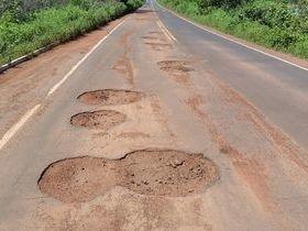 PI 115 se encontra em estado precário e aumenta riscos de acidentes