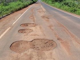 PI 115 se encontra em estado precário e aumenta riscos de acidentes