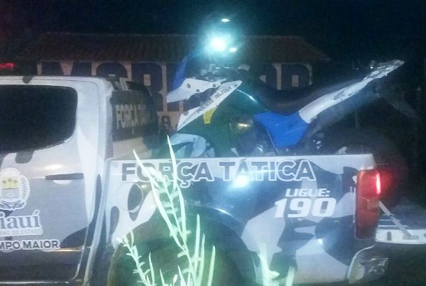 Policial ficou ferido em perseguição (Crédito: Reprodução)