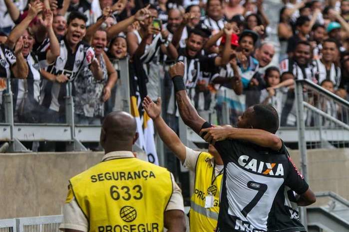 Goleada do Atlético Mineiro (Crédito: Reprodução)